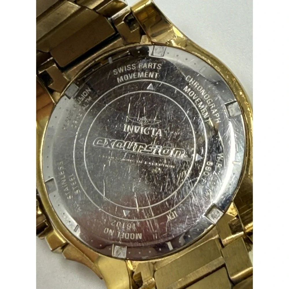 Invicta Excursion‎ 16102 New Battery Chronograph Ladies Watch 42MM 6.75